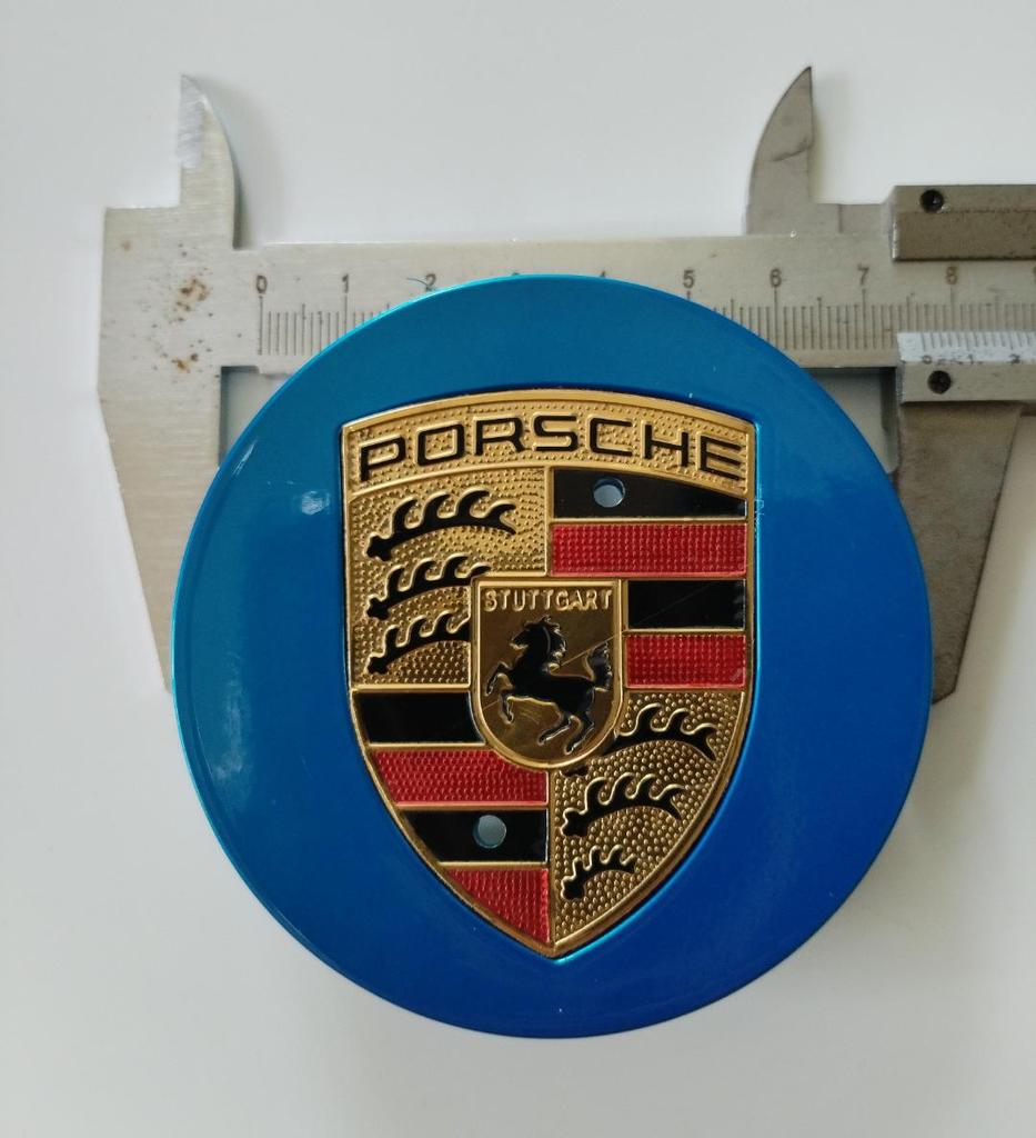 Porsche Cayenne/Macan/Panamera/718/Taycan/911 Radnabenkappe Farbiges Aufkleber