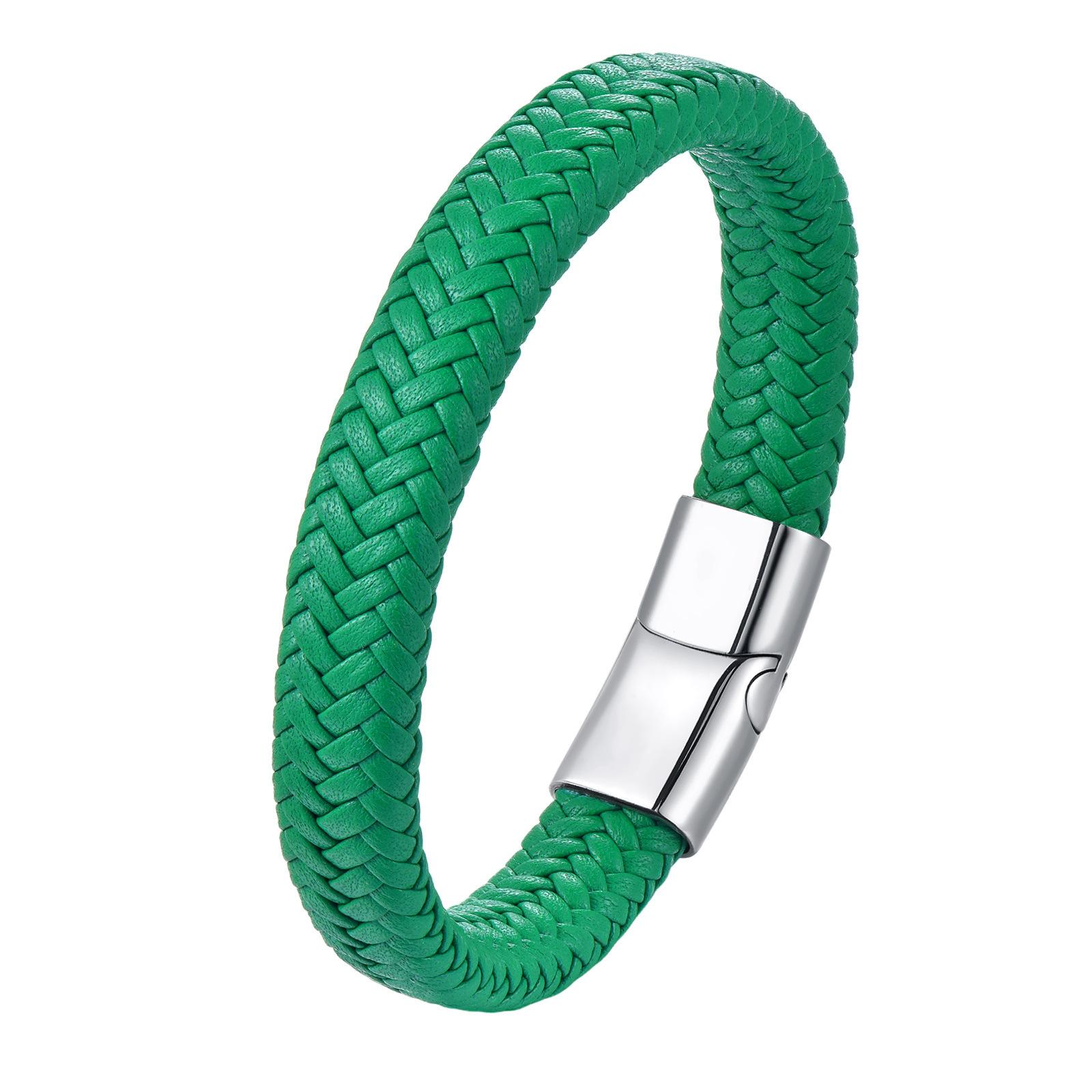 

Мужской браслет JYL TS Четырехцветные бусины Цирконий Кисточка Привлекает Универсальные Благословения 21CM style 2 синий белл