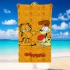 Quick Dry Beach Towel Garfield cartoon Pattern, Lightweight Absorbent Towel for Pool Beach Vacation Use