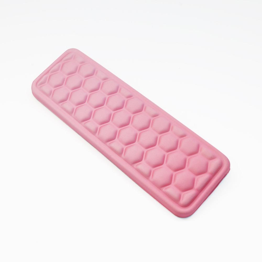 Ergonomic Design Keyboard Wrist Rest Relieve Fatigue Wrist Cushion Pad Mouse Wrist Rest  Laptop Use розовый