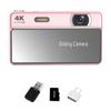 Digital Camera Slide Camera Card Campus Camera With 32GB Internal Storage Card For Easy Daily Photography Accessories