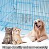 4/8Pcs Multipurpose Spring Animal Cage Latches Lock Spring Rabbit Cage Door Tension Spring With Hook For Fixing All Pet Cages
