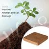 Compressed Coco Coir Brick for Optimal Plant Growth Aerated and Well Draining