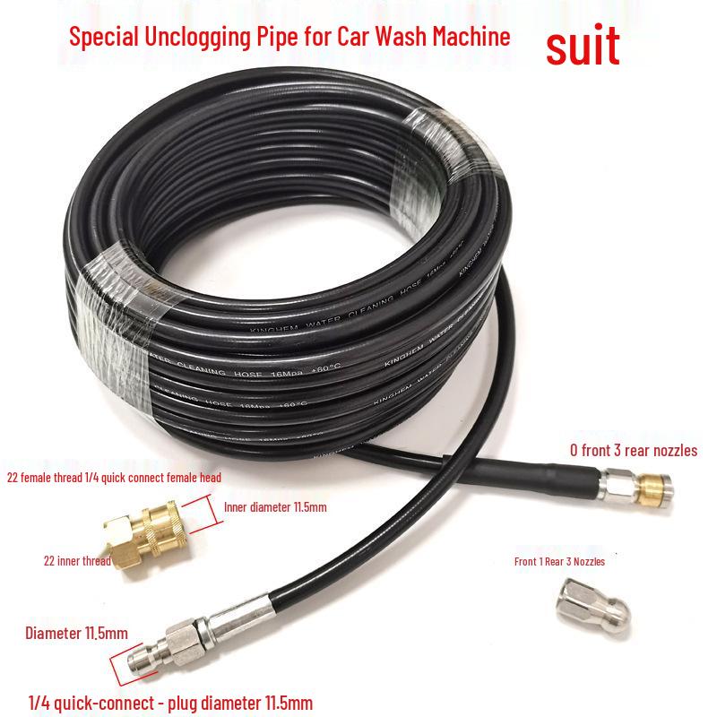 Hochdruck 360° rotierende Rohrreinigungsmaschine für Autowaschanlagen und Kanalreinigung