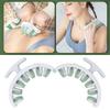 Manual Cellulite Massager Detachable Handle Adjustable Manual Ring Massager Roller for Home Yoga