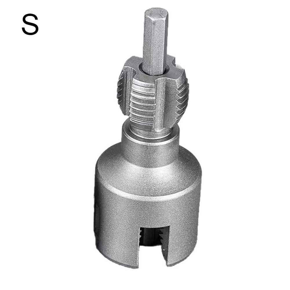 

4/6 Points DN15 DN20 Pipe Threading Tool Hex Shank Die Internal External Threads Water Pipes PPR PVC MPP Manganese Steel Detacha