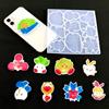 Diy Cartoon Baby Mobile Phone Back Sticker Airbag Bracket Silicone Mold