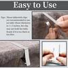 2-20Pcs Stainless Steel Anti-Slip Tablecloth Clips Non-slip Tables Cover Securing Clamps Clip Wedding Camping Promenade Table Cover Clip