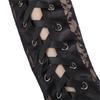 Guanti lunghi senza dita in pizzo con allacciatura a corsetto, Cosplay Gotico