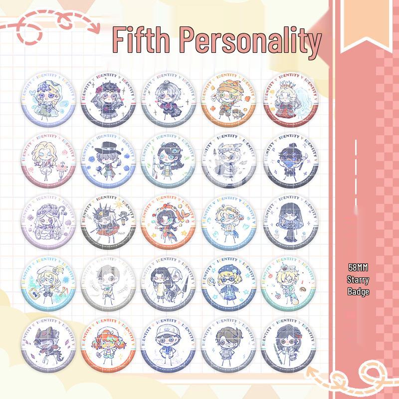 Identity V Charms: Gardener, Entomologist, Mechanic, Prisoner, Seer Badges