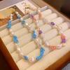 Bead Rice Bead Necklace Minority Design Flower Pearls Clavicle Chain Creative Daisy Bracelet  Girl