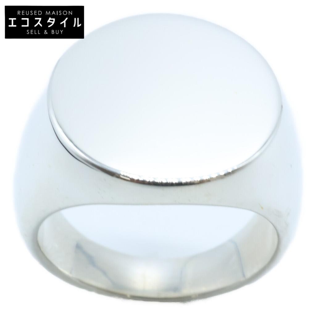 TIFFANY&Co. Ag925 Vintage Oval Signet Ring ring SilverUsed