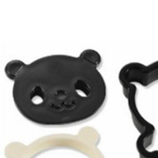 Desen animat drăguț Panda Tort Cookie Cutter Bomboane Bucătărie Decorat Mucegai Instrument Structură