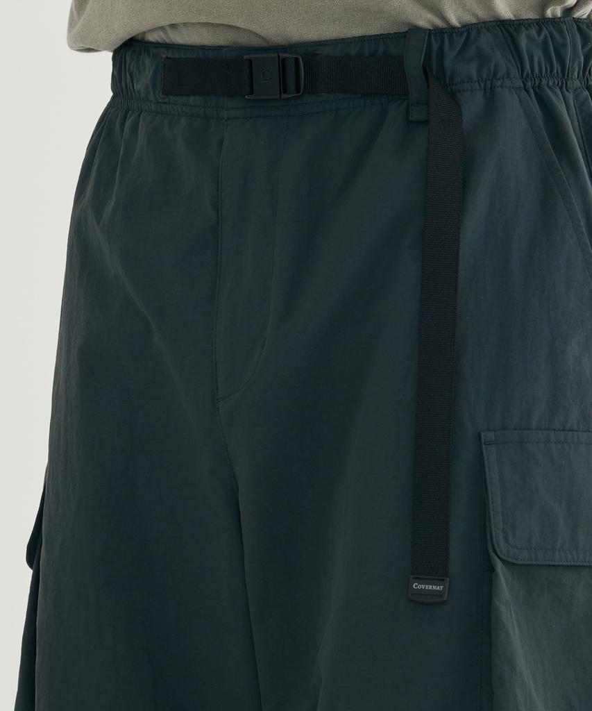 COVERNAT Synthetic Cargo Pants Forest Green