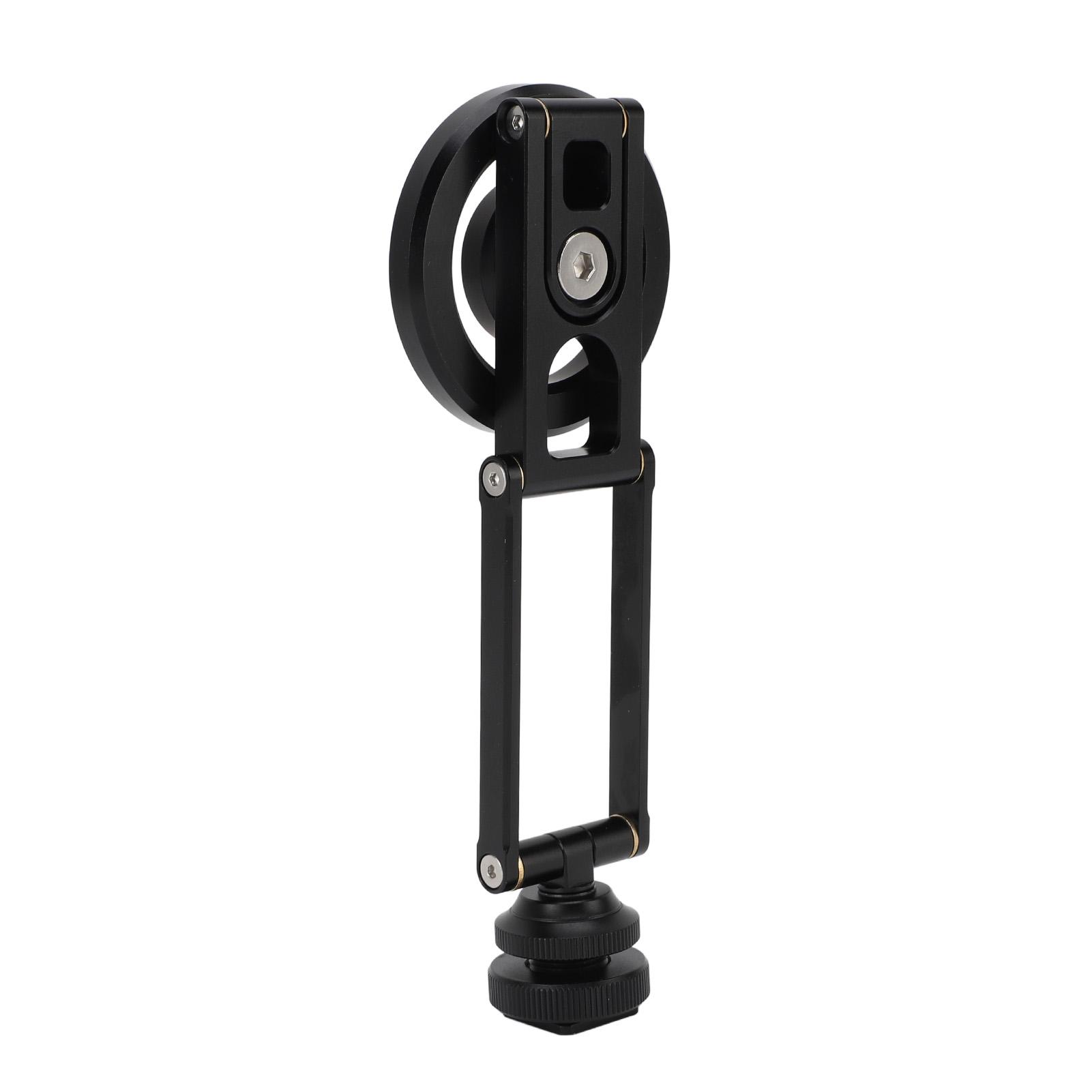 

Магнитный держатель для телефона из алюминиевого сплава с регулируемым углом наклона и холодным башмаком, 1/4-дюймовые интерфейсы, портативный