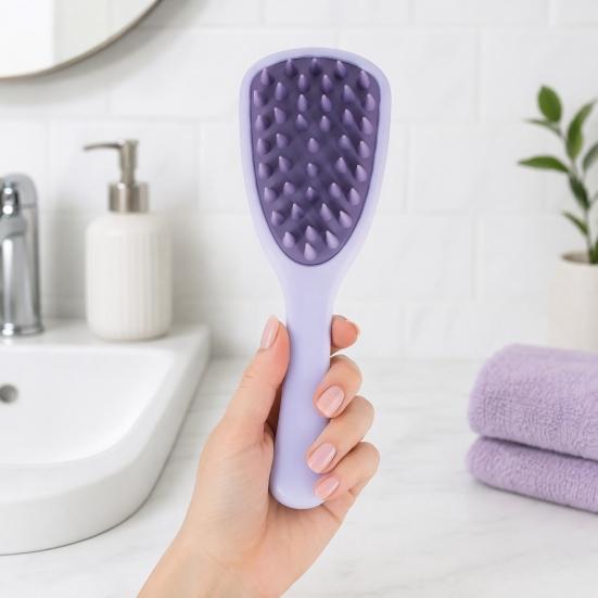 Scalp Massager Shampoo Brush with Long Handle Hair Growth Dandruff Removal Scalp Massage