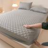 Waterproof Bed Cover With Solid Color Design For Home Use