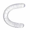 Double Ended Dildo Transparent Clear Jelly Two Head Dong Couple Double Ended Dildos