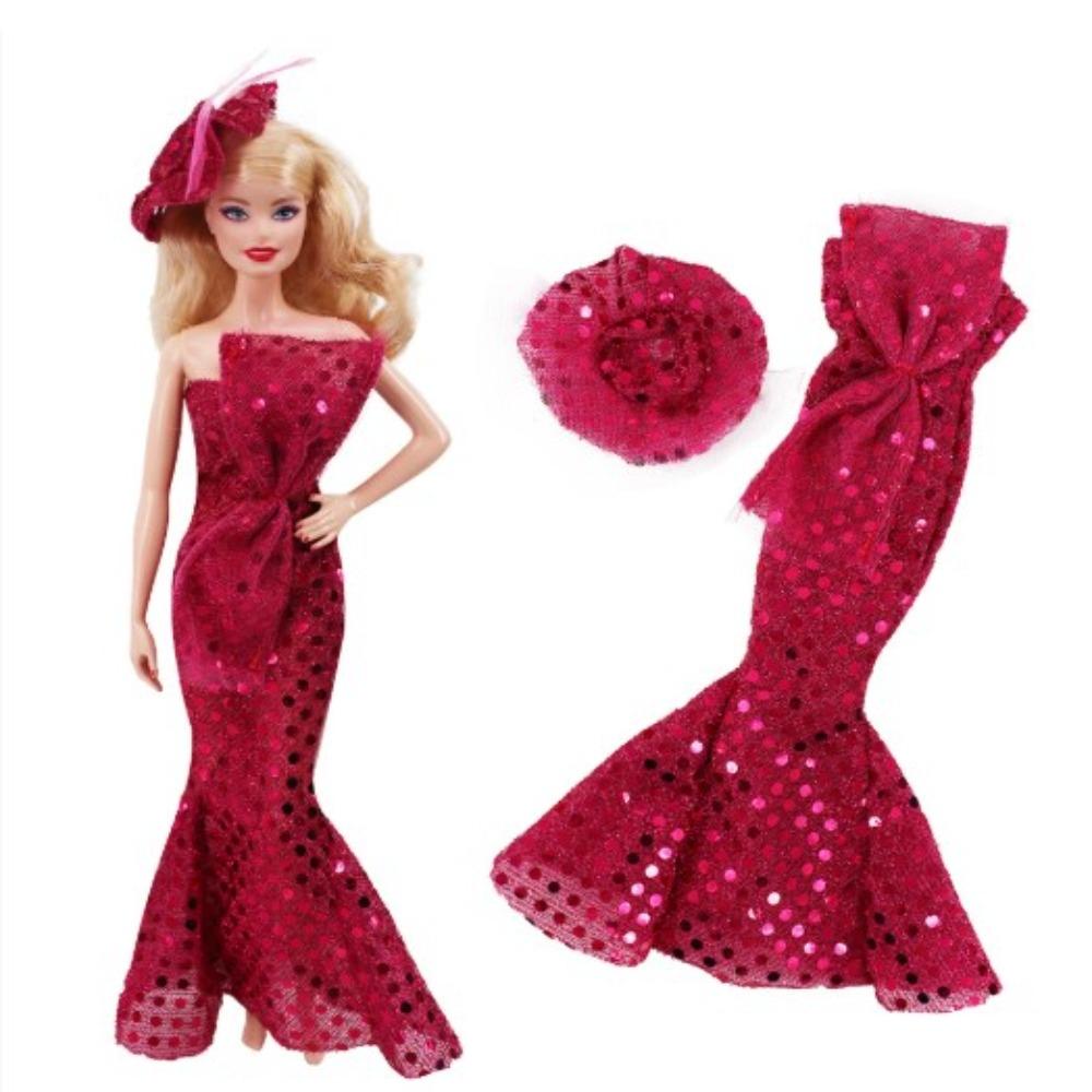 Fashion Doll Elegant Party Fishtail Skirt for 30cm Doll/for 1/6 BJD Dolls/for 11.5" Dolls