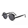 Metal Steam Punk Style Sun Glasses Steampunk Fashion Men Retro Round Sunglasses