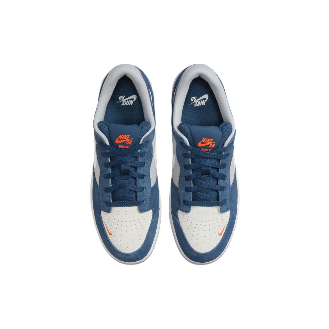 Кроссовки унисекс Nike Force 58 SB Navy Photon Dust Сине-Белые CZ2959-403 45 — фото 4
