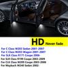 HD W203 W240 W209 R199 C SLK CLK SLR Class Coupe LED Car Door Projector Ghost Shadow Welcome Light Accessories For Mercedes Benz AQ1