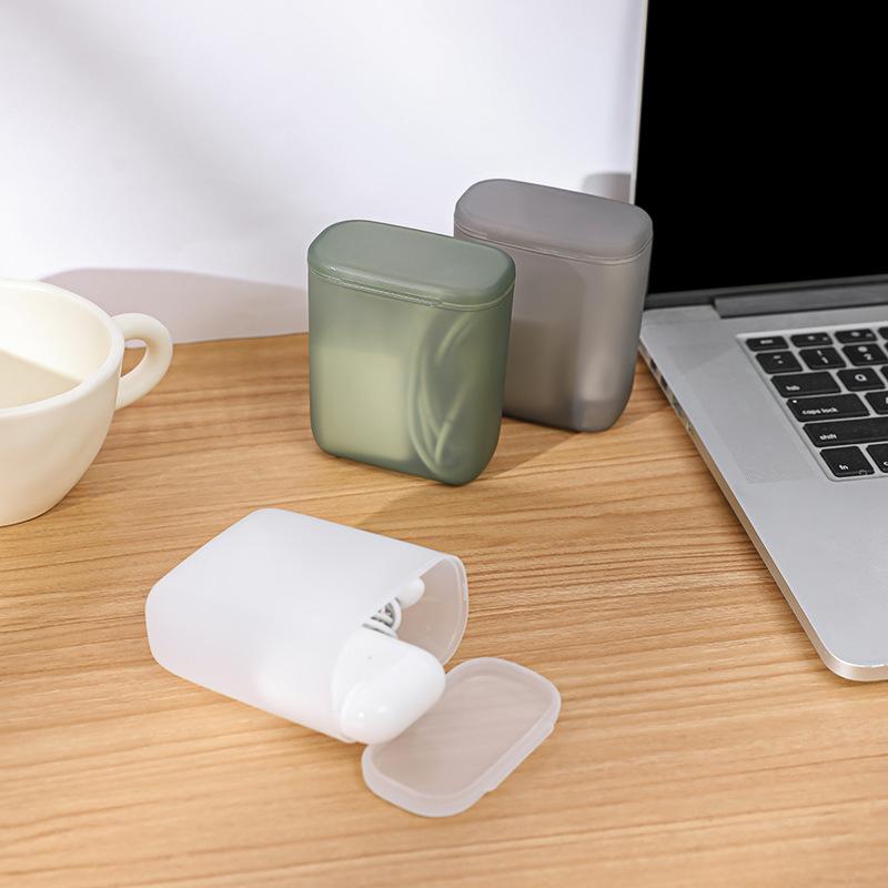 Mobile Phone Data Cable Storage Box Portable Winding Earphone Charger Storage Box With Lid Drawer Finishing Box
