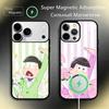O-Osomatsu Comics S-San Handyhülle Für iPhone17,16,15,14,13,12,11 Plus,Pro Max, Neues Magnetisches Kabelloses Laden