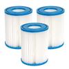 Type II Swimming Pool Filter Cartridge For Bestway 58094, Bestway 58383 58386 530/800 GPH Cartridge Filter Pump Lay-Z-Spa
