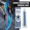 50/30ml Flytande Isoleringstejp Reparation Gummi Elektrisk Ledning Kabel Beläggning Fixa Linje Lim Bred Räckvidd Flytande Isolationspasta