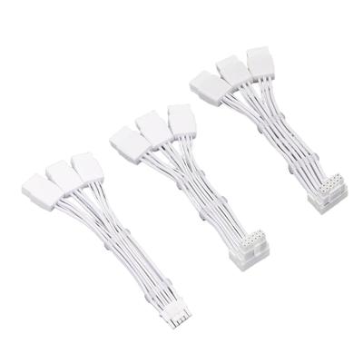 3x8pin 8PIN To 16Pin 12VHPWR GPU Cable 16Pin 12+4Pin Power Supply Adapter GPU Power Cable 16Pin Connector GPU Extension