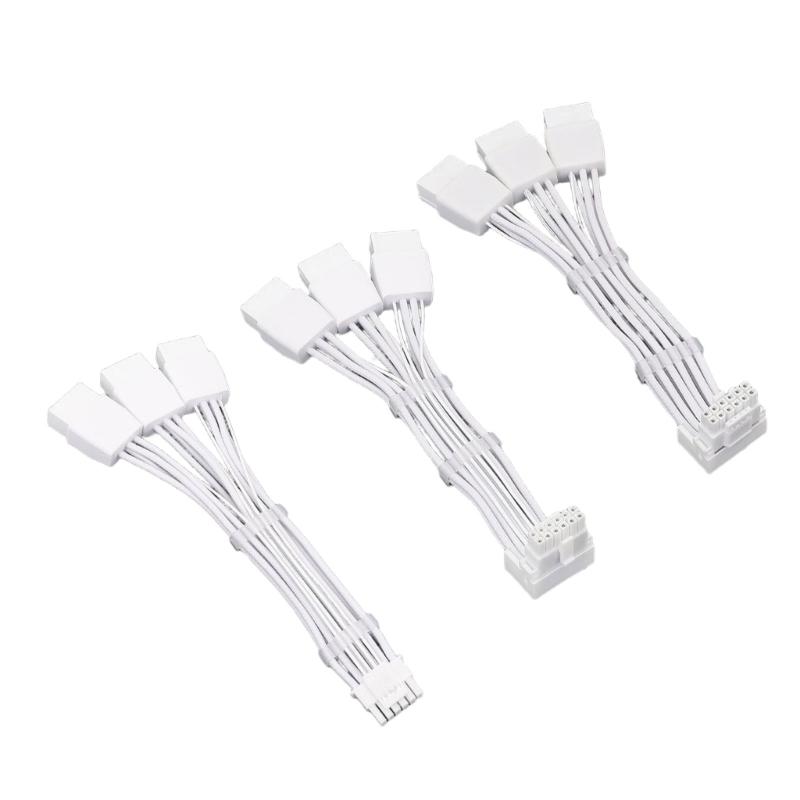 3x8pin 8PIN To 16Pin 12VHPWR GPU Cable 16Pin 12+4Pin Power Supply Adapter GPU Power Cable 16Pin Connector GPU Extension