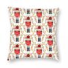Christmas Royal Stewart Tartan Plaid Pillowcase Soft Fabric Cushion Cover Decor Pillow Case Cover Home Square 18''