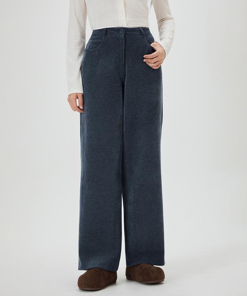 MIXXO Soft Corduroy Straight Fit Pants Re Tcfv10A_Miwtcg11Qa