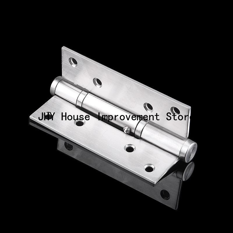1pc 4 inches automatic door closer hidden hinge hydraulic buffer positioning docking hinge hardware accessories
