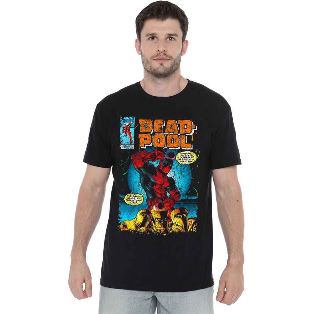 Deadpool Mens Would You Want It Comic Cover T-Shirt