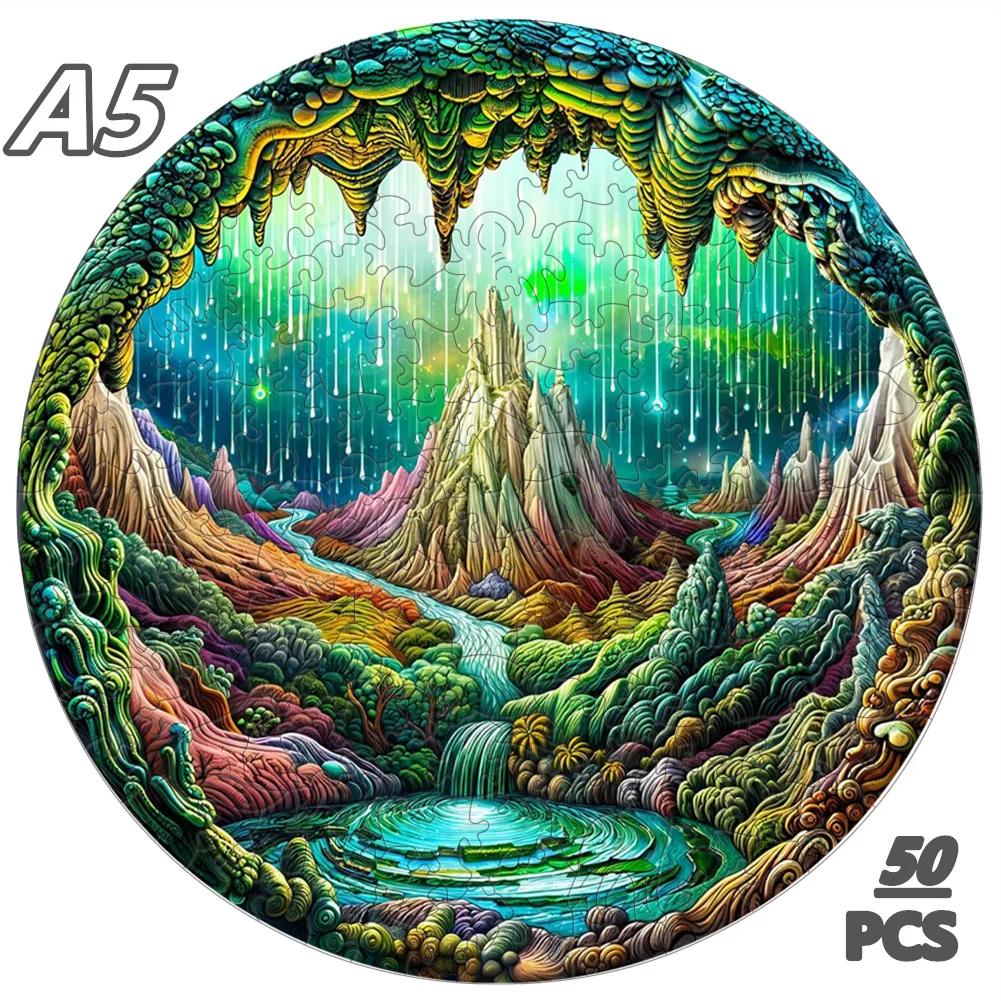 Exquisite 3D Universe Fantasy Wooden Jigsaw Puzzle Ideal for Adults Plus Children Montessori Games Plus Animal Toy Birthday Present Idea