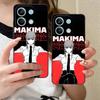 Chainsaw Makima Phone Case for Xiaomi Redmi Note 14 13 12 11 A5 3 2 1 Pro Plus 4G 5G Colour Printing Pretty Cover Smartphone