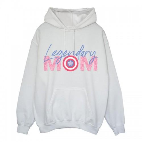 Marvel Womens/Ladies Avengers Captain America Mum Hoodie
