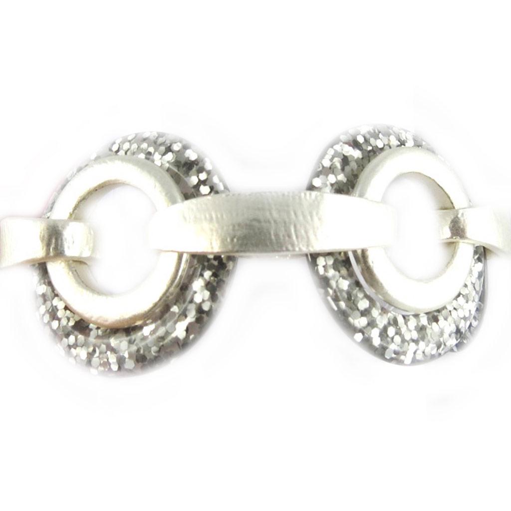 Dolce Vita [F9549] - Silver Gray 'Nora' Designer Bracelet