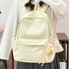 Schoolbag New High-value Small Fresh Cute Soft Girl Bow Travel Backpack Japanese Ins Sweet Student Backpack
