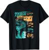 Junji Ito Tomie Orange and Aqua Zine Collage Horror Manga T-Shirt