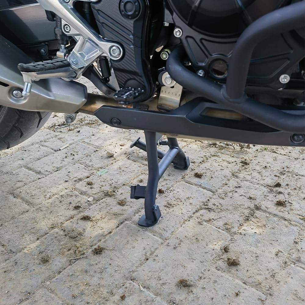 Motorcycle Accessories Center Stand Parking Stand Central Firm Frame Steel Rack for NX500 NX 500 500NX Centerstand, Black