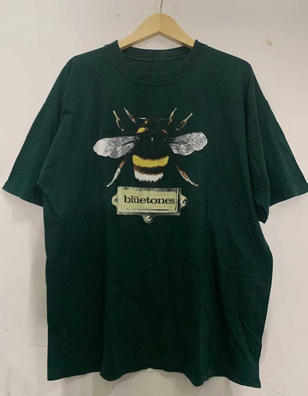 Band The Bluetones Album Forest Green Adult Cotton T-Shirt S-5XL Go229 S разноцветный