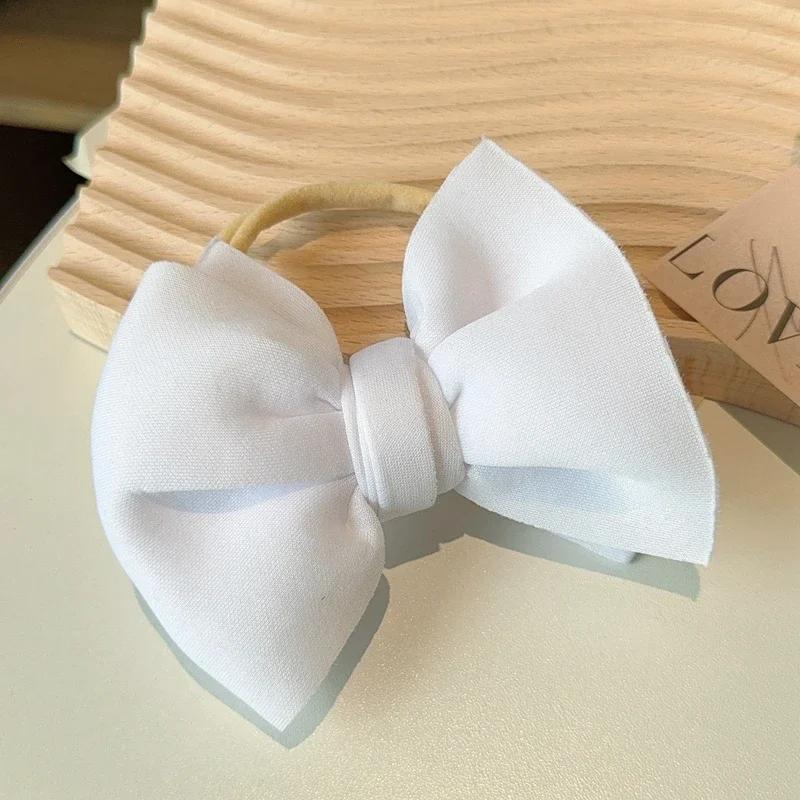 Baby Girl Bows Headband Newborn Turban Big Hairband Accessory Kids HairBand Outdoor Toddler Children HeadWrap Hair Accessories