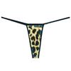 Tanga Seamless Attraente con Stampe Leopardo e Zebra, T-back, Biancheria Intima da Donna G012