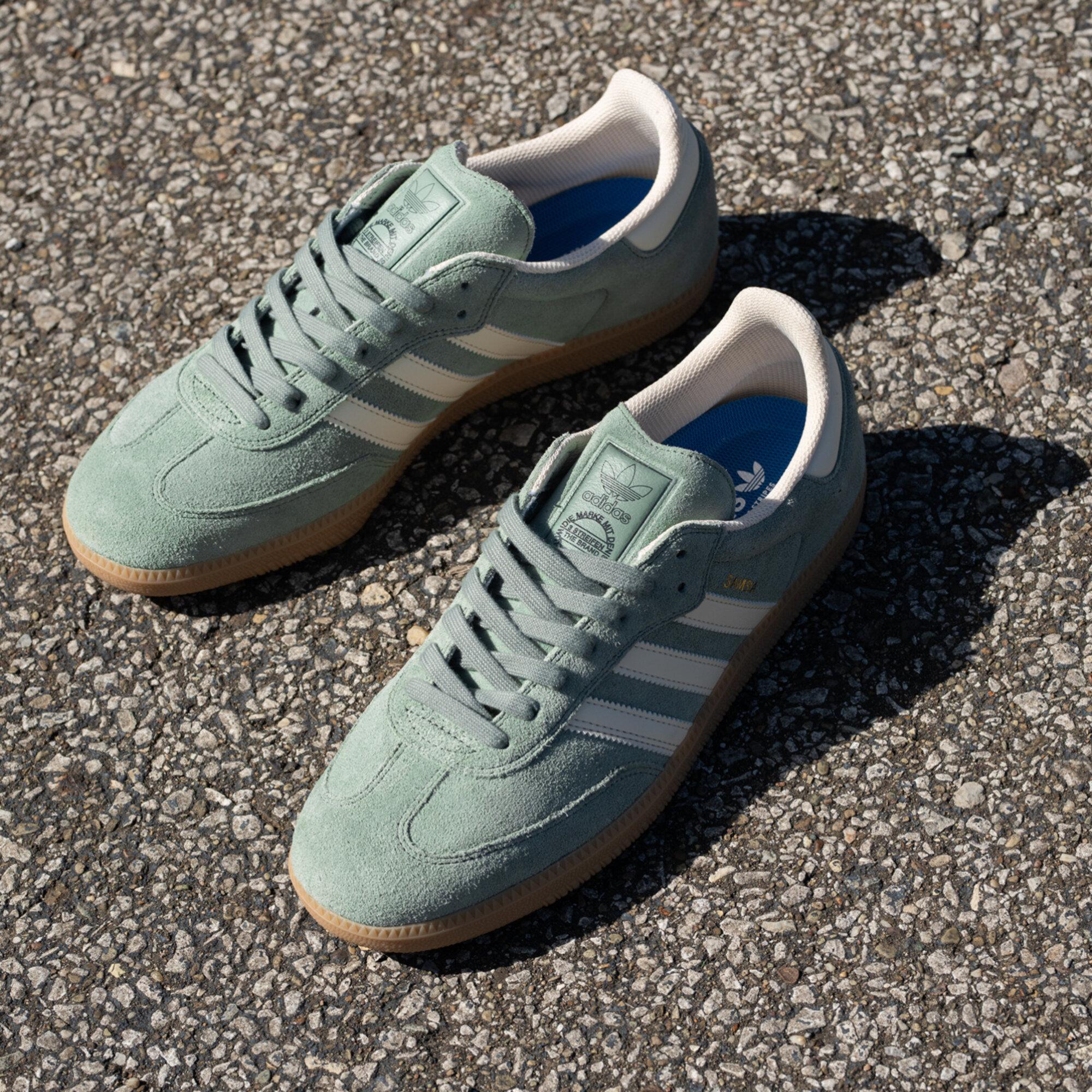 adidas Samba Серебристый Зеленый Чудо Белый 36