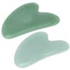  Sha Facial Tool Natural Jade Stone Guasha Massage Board for Face Relieve Tensions