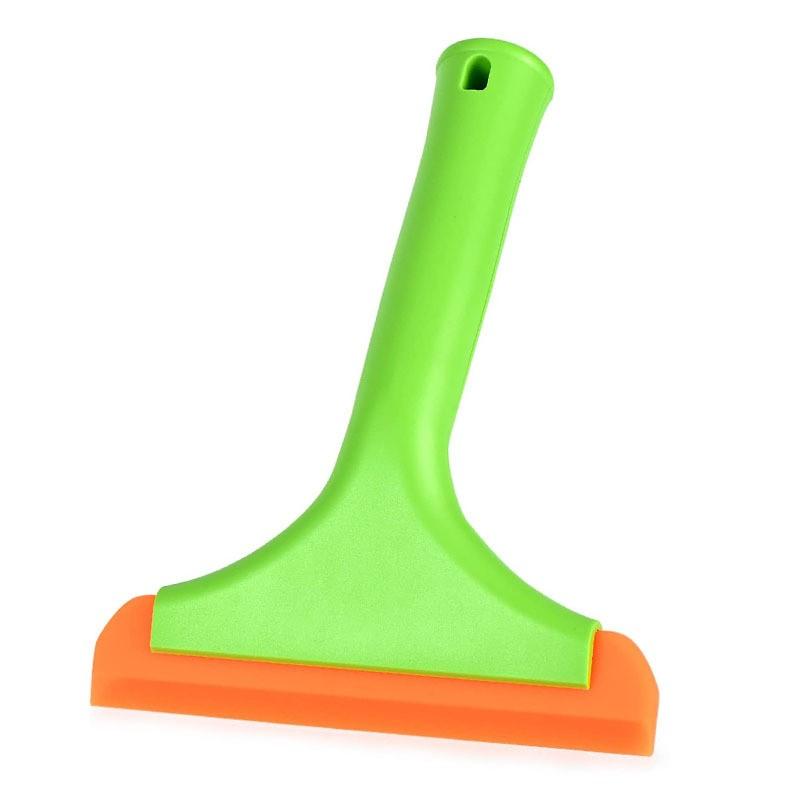 Non-Scratch Silicone Squeegee Car Wrap Tools Water Wiper Drying Blade Soft Window Squeegee Scraper For Windshield Glass Mirror