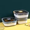 1Pc Storage Container Bin Sealed Cans 10kg - Gray